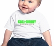 Baby Funny Shirt Doody Calls Infant Babies Green Logo Tee
