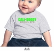 Baby Funny Shirt Doody Calls Infant Babies Green Logo Tee