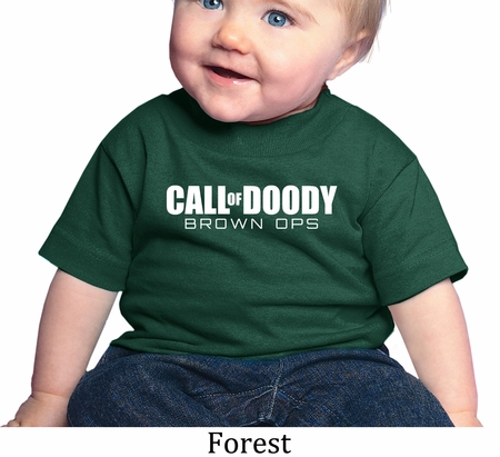 Baby Funny Shirt Doody Calls Infant Babies Tee