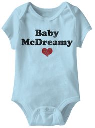 Baby McDreamy Funny Baby Romper Light Blue Infant Babies Creeper Baby McDreamy Funny Baby Romper Light Blue Infant Babies Creeper