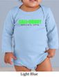 Baby Romper Shirt Doody Calls Infant Green Logo Long Sleeve Creeper