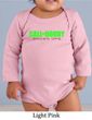 Baby Romper Shirt Doody Calls Infant Green Logo Long Sleeve Creeper
