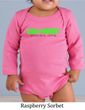 Baby Romper Shirt Doody Calls Infant Green Logo Long Sleeve Creeper