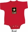 Baby US Army Small Print Romper