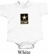 Baby US Army Small Print Romper