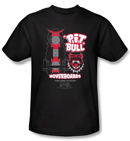 Back To The Future II Kids T-shirt Pit Bull Black Tee Shirt Youth