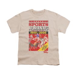 Back To The Future II Shirt Kids Sports Almanac Cream Youth Tee T-Shirt