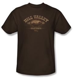 Back To The Future III Kids T-shirt Hill Valley 1855 Coffee Shirt