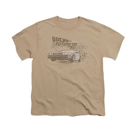 Back To The Future III Shirt Kids Cowboys And Indians Sand Youth Tee T-Shirt