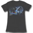 Back To The Future Juniors Shirt Serious Style Black Tee T-Shirt