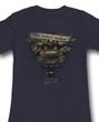 Back To The Future Juniors Shirt Very Elaborate Black Tee T-Shirt