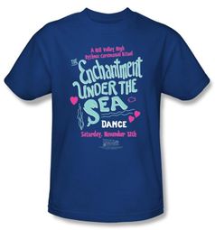 Back To The Future Kids T-shirt Movie Under The Sea Royal Shirt Youth