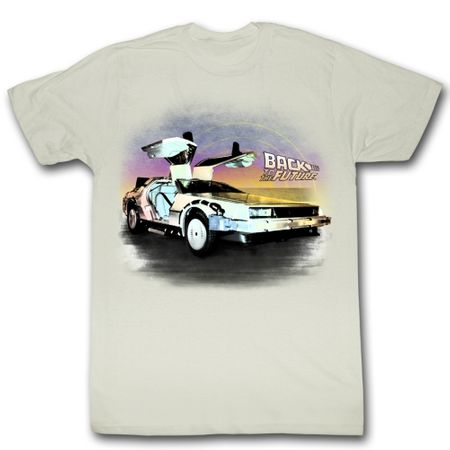 Back To The Future Shirt Been Back Adult Natural Tee T-Shirt