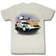 Back To The Future Shirt Been Back Adult Natural Tee T-Shirt