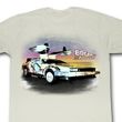 Back To The Future Shirt Been Back Adult Natural Tee T-Shirt