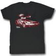 Back To The Future Shirt Doorrrs Adult Black Tee T-Shirt