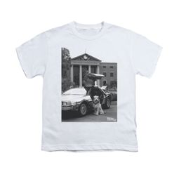Back To The Future Shirt Kids Einstein White Youth Tee T-Shirt