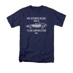 Back To The Future Shirt Other Ride Adult Navy Tee T-Shirt