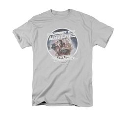 Back To The Future Shirt Synchronize Watches Adult Silver Tee T-Shirt