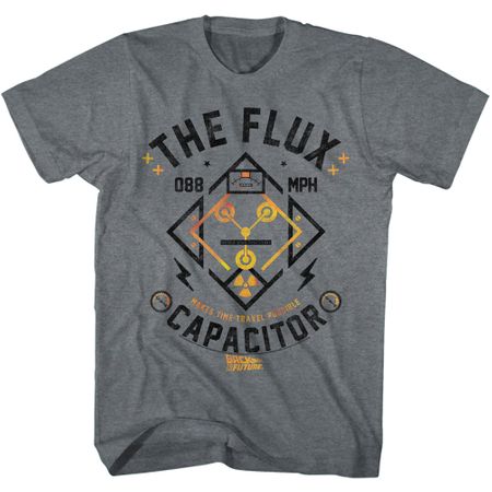 Back To The Future Shirt The Flux Capacitor Black T-Shirt