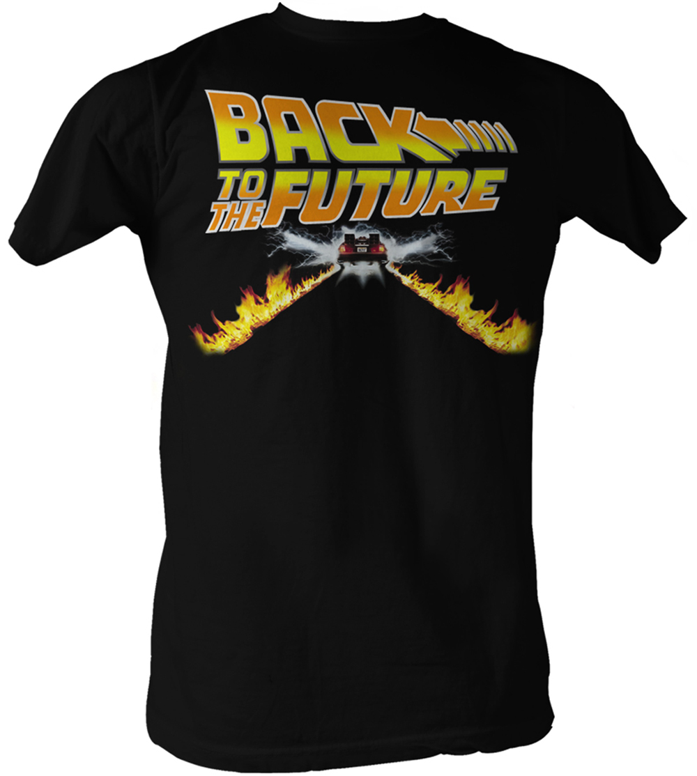 Back To The Future Classic Delorean T-Shirt Uomo