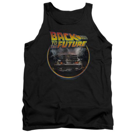 Back To The Future Tank Top Back Black Tanktop