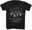 Bad Company CONCERT RETURN Classic Rock T-shirt - Black