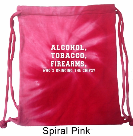 Bag Alcohol Tobacco Firearms ATF Tie Dye Bag