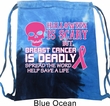 Bag Halloween Scary Breast Cancer Deadly Tie Dye Bag