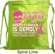 Bag Halloween Scary Breast Cancer Deadly Tie Dye Bag