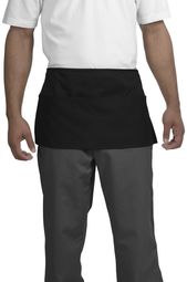 Bartender Black Apron with Pockets