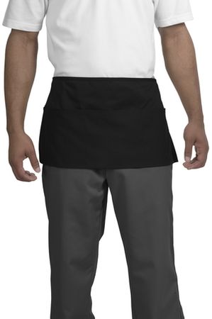 Bartender Black Apron with Pockets