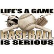 Baseball Is Serious Adult T-shirt Tee Shirt