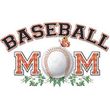Baseball Mom Sport Adult T-shirt Tee Shirt