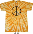 Basic Black Peace Twist Tie Dye Shirt
