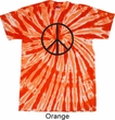 Basic Black Peace Twist Tie Dye Shirt