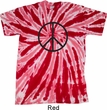 Basic Black Peace Twist Tie Dye Shirt