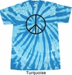 Basic Black Peace Twist Tie Dye Shirt