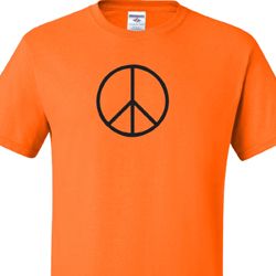 Basic Peace Black Mens Shirts