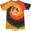 Basic White Peace Tie Dye Shirt