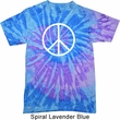Basic White Peace Tie Dye Shirt