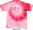 Basic White Peace Tie Dye Shirt