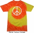 Basic White Peace Tie Dye Shirt