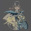 Batgirl Juniors T-shirt - Batgirl Biker DC Comics Tee