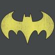 Batgirl Juniors T-shirt - Logo Distressed DC Comics Charcoal Tee