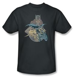 Batgirl Kids T-shirt - Batgirl Biker DC Comics Charcoal Youth
