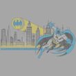 Batman And Robin Kids T-shirt  - Gotham Retro DC Comics Silver Youth