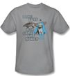 Batman And Robin T-shirt  - Favorite Things DC Comics Adult Silver