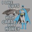 Batman And Robin T-shirt  - Favorite Things DC Comics Adult Silver
