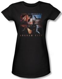 Batman Juniors Shirts Arkham City